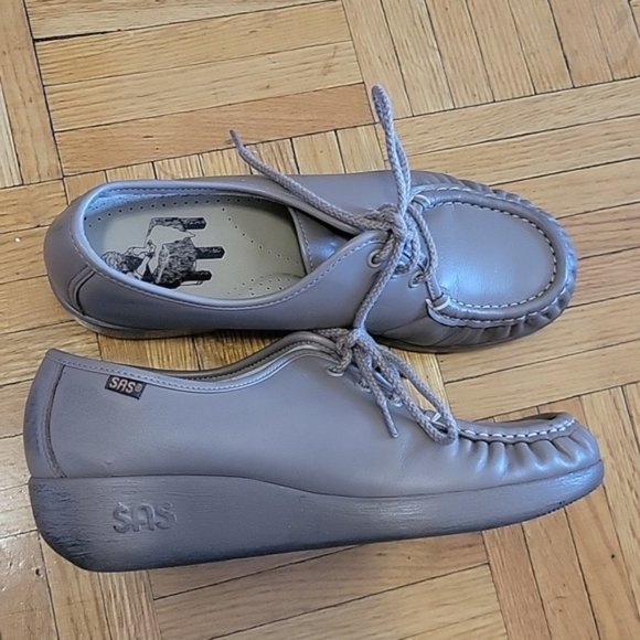 SAS Siesta Lace up Shoe Mocha 8.5 - Picture 2 of 6
